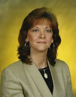 Pastors secretary Cathy morris.